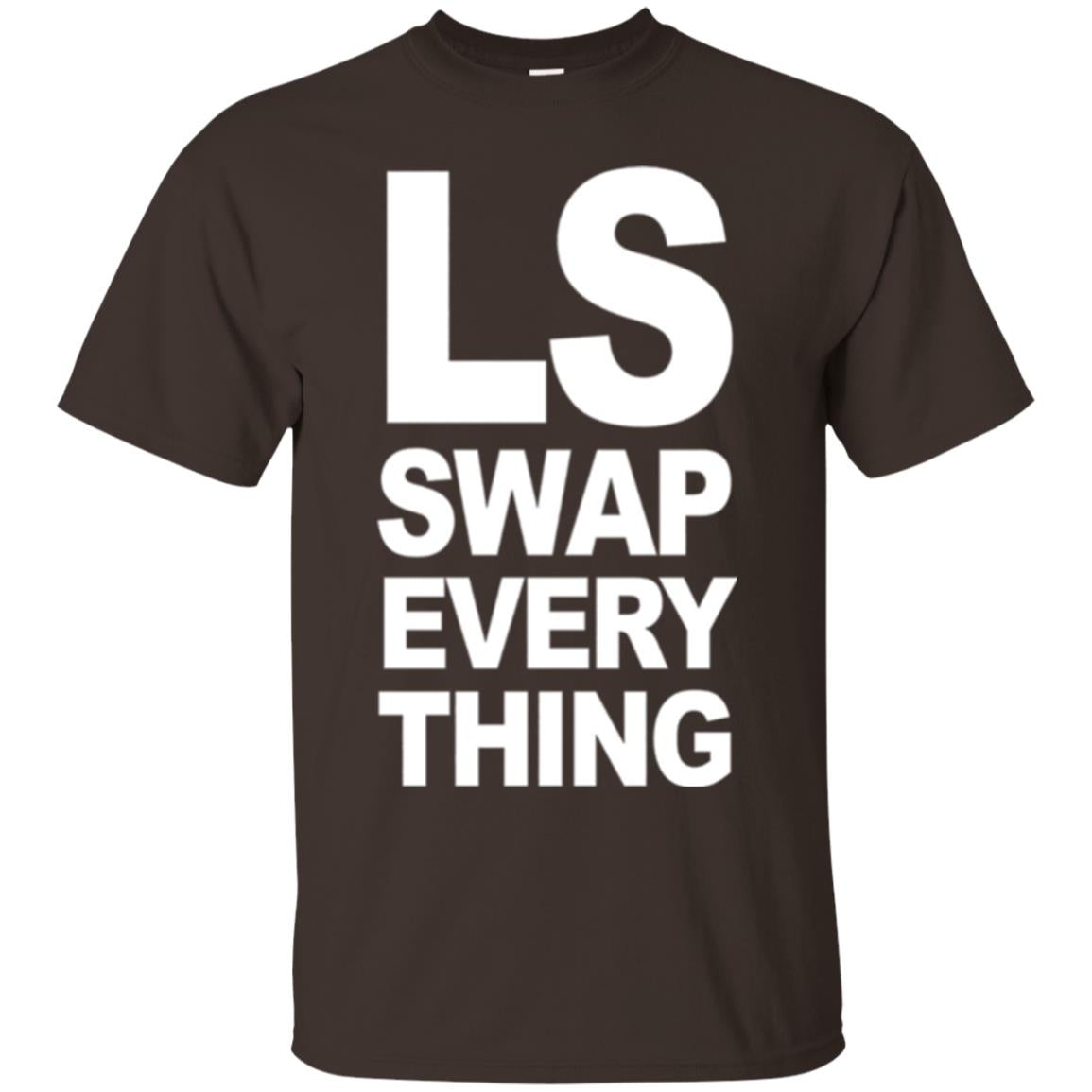 Trucker T-shirt Ls Swap Everything Dark Chocolate