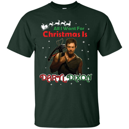 All I Want For Christmas Is Daryl Dixon Shirt Forest