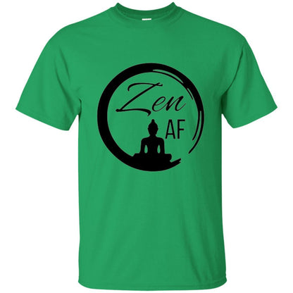 Zen Af Yoga Graphic T-shirt Irish Green