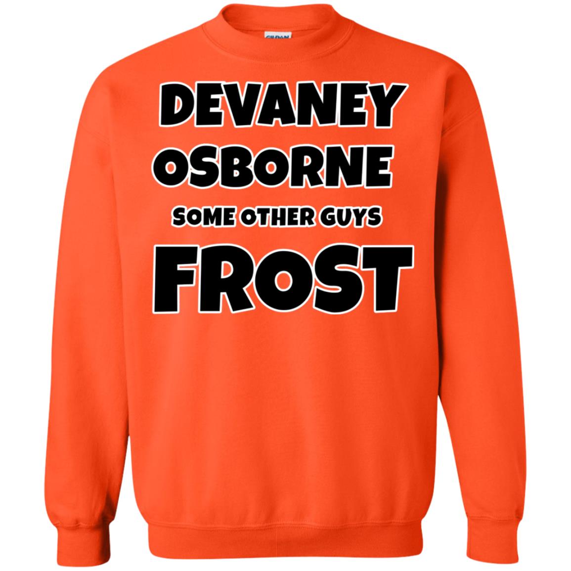 Devaney Osborne Some Other Guys Frost T-shirt Orange