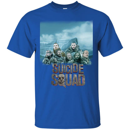 Suicide Squad Game Of Thrones Version T-shirt Royal
