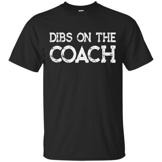 Dibs On The Coach Summer Vacation T-shirt Black