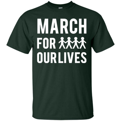 March For Our Lives Anti Gun T-shirt Forest