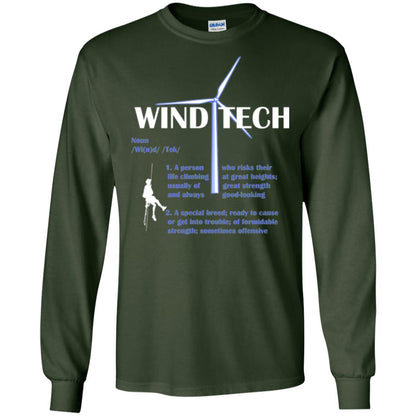 Wind Tech Definition T-shirt Forest Green