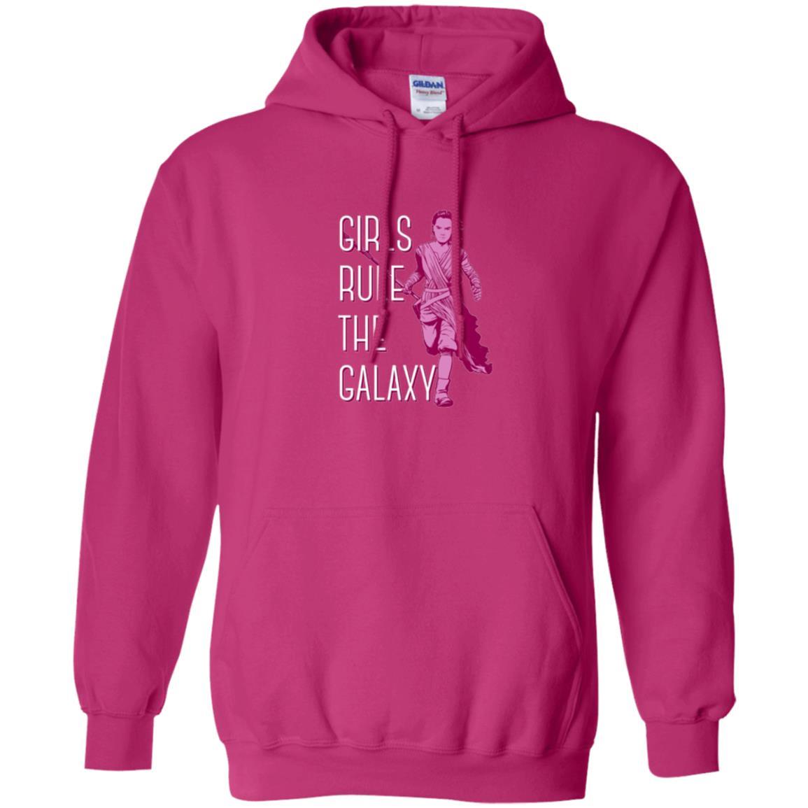 Film T-shirt Girls Rule The Galaxy T-shirt Heliconia