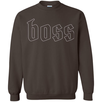 Boss Urban Style Graphic T-shirt Dark Chocolate