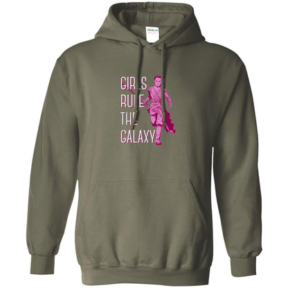 Film T-shirt Girls Rule The Galaxy T-shirt Military Green