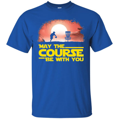 May The Course Be With You T-shirt Royal