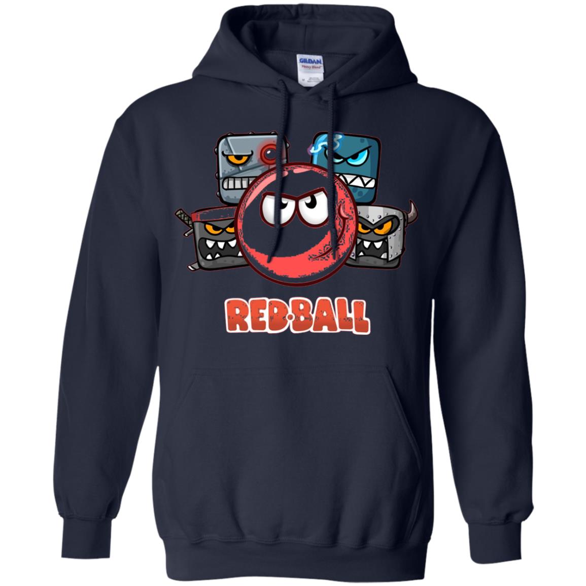 Red Ball 4 The Crew Game Lover T-shirt Navy
