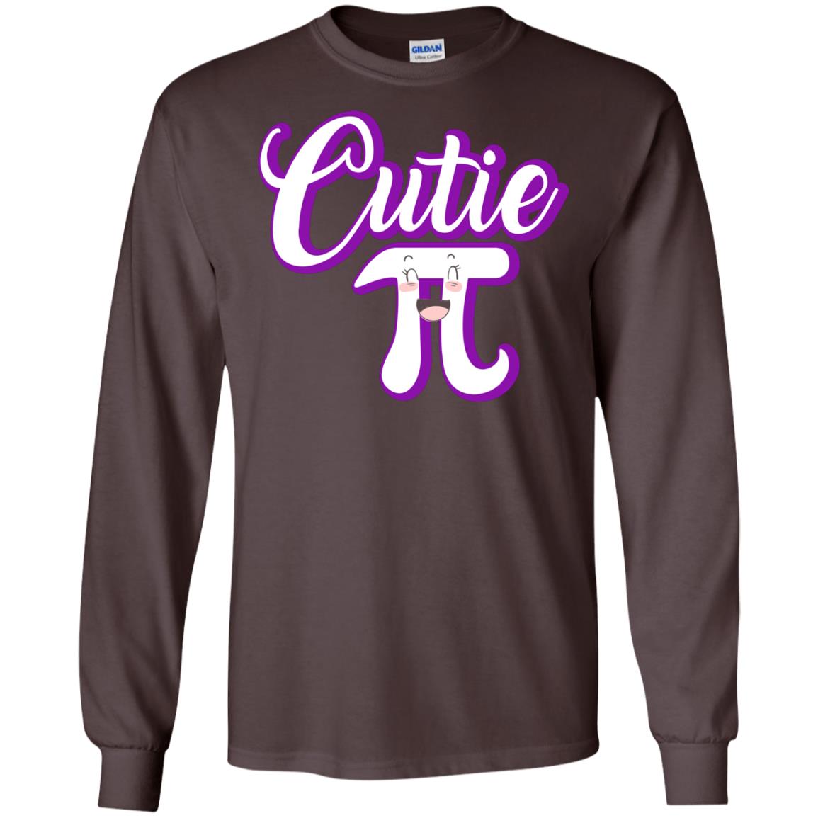 Cutie Pi Math Teacher T-shirt Dark Chocolate