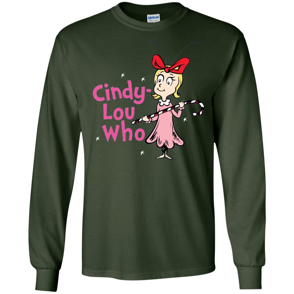 Dr. Seuss Cindy-lou Who T-shirt Forest Green