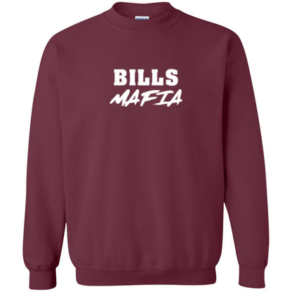 Football Lovers T-shirt Bills Mafia Buffalo Maroon