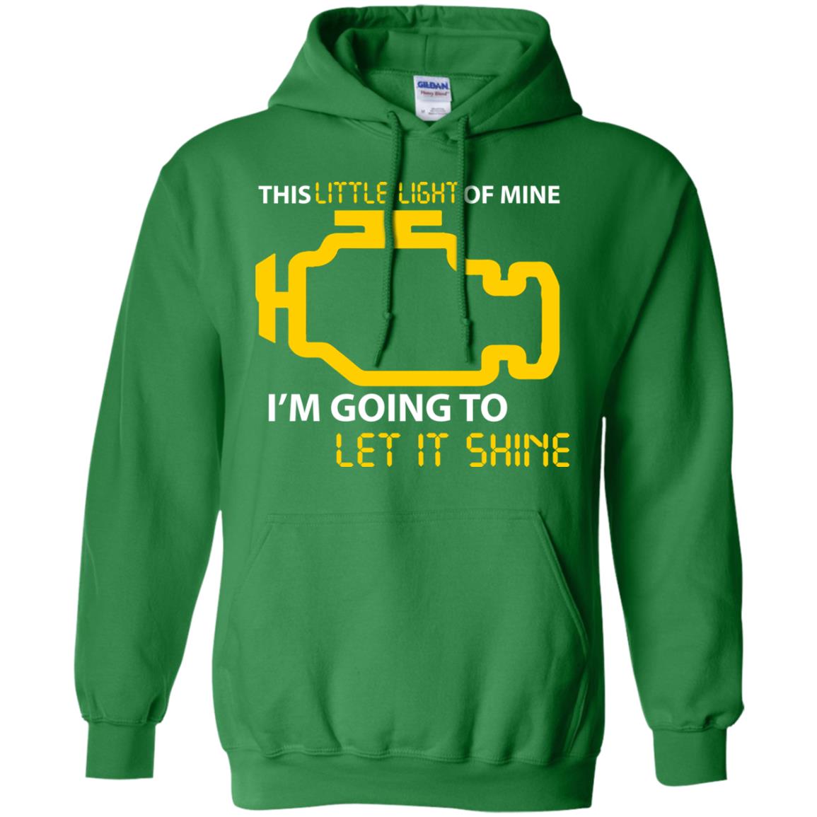 Engineer T-shirt This Little Light Of Mine Irish Green