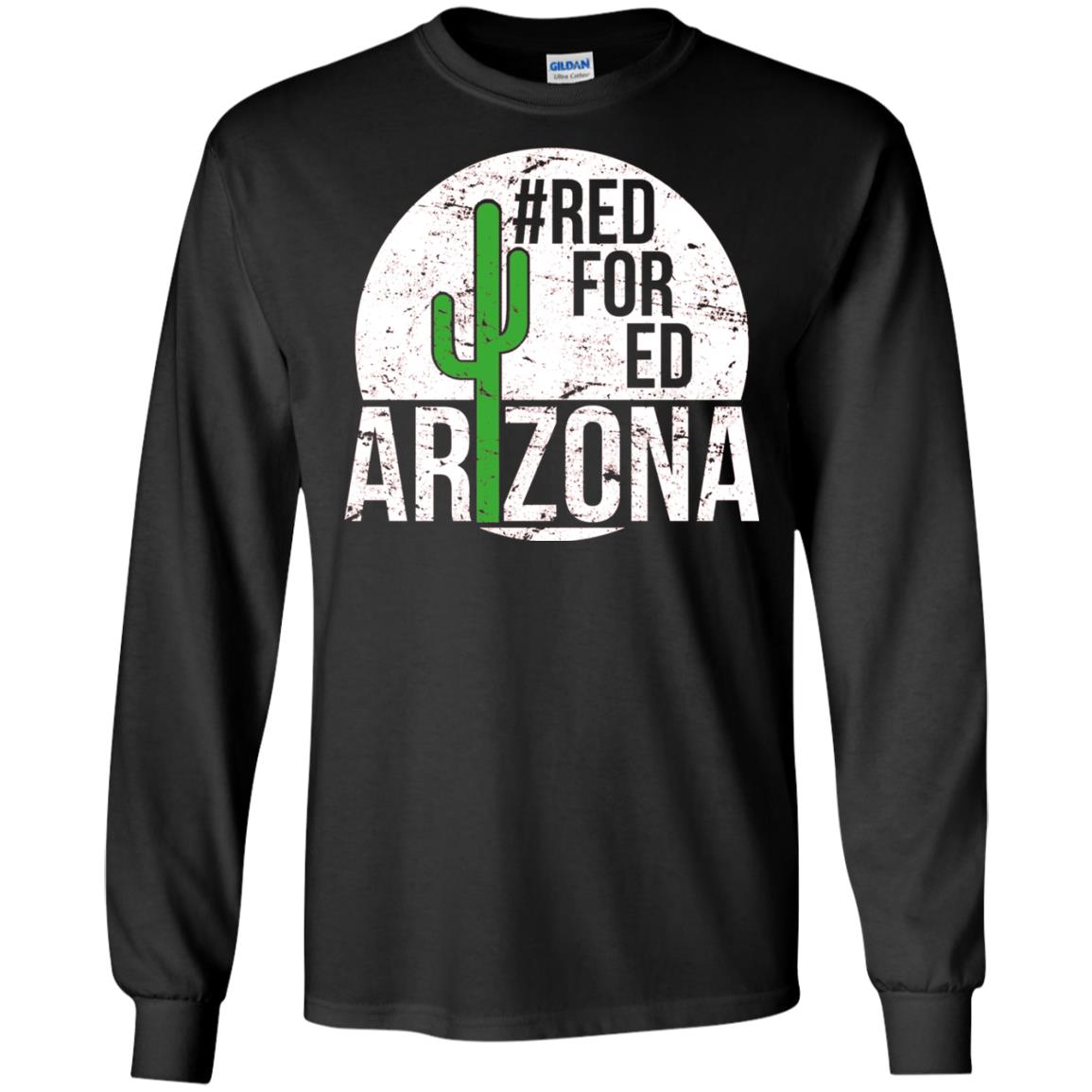 Vintage Red For Ed Arizona Teacher Protest T-shirt