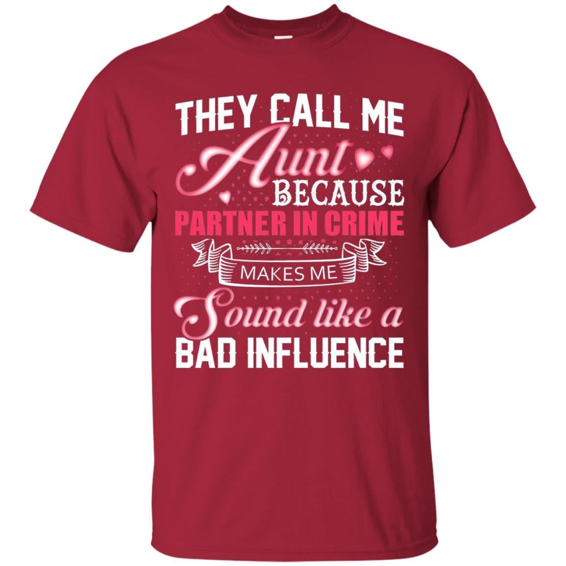 Aunt T-shirt They Call Me Aunt Cardinal