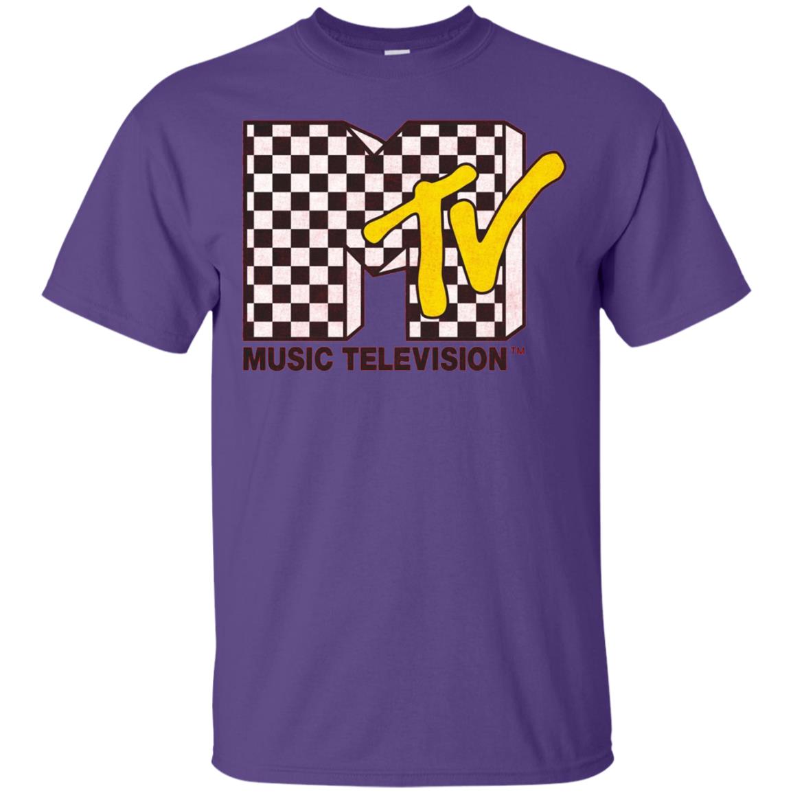 Logo Rock T-shirt Purple
