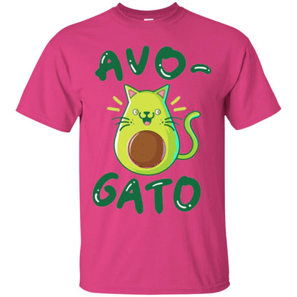 Cat Lovers T-shirt Avocado Avogato Heliconia