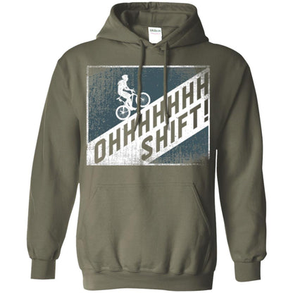 Cyclist T-shirt Oh Shift Military Green