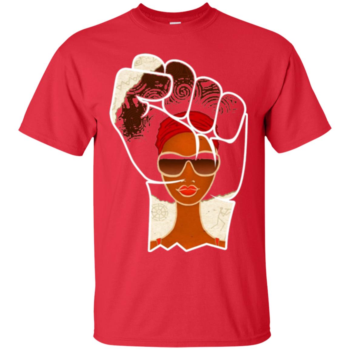 Civil Rights Black History Movement T-shirt Red