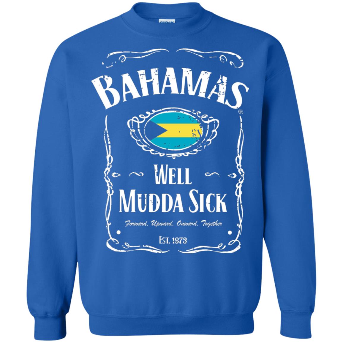 Vintage Bahamas Vacation T-shirt Well Mudda Sick Souvenir Royal