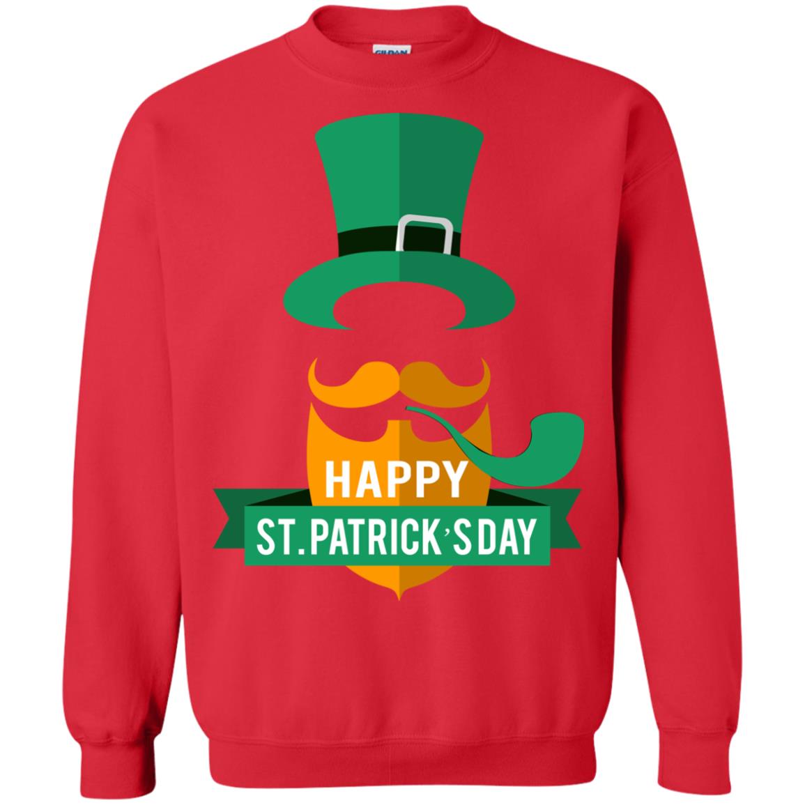 Happy St.patrick's Day T-shirt Red