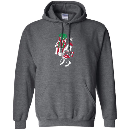 Christmas T-shirt Disney Minnie Mouse Christmas Gifts Dark Heather