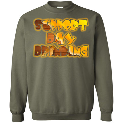 Saint Patrick's Day T-shirt Support Day Drinking Military Green
