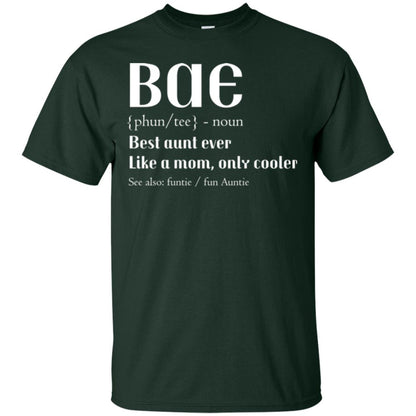 Bae Best Aunt Ever Shirt Forest