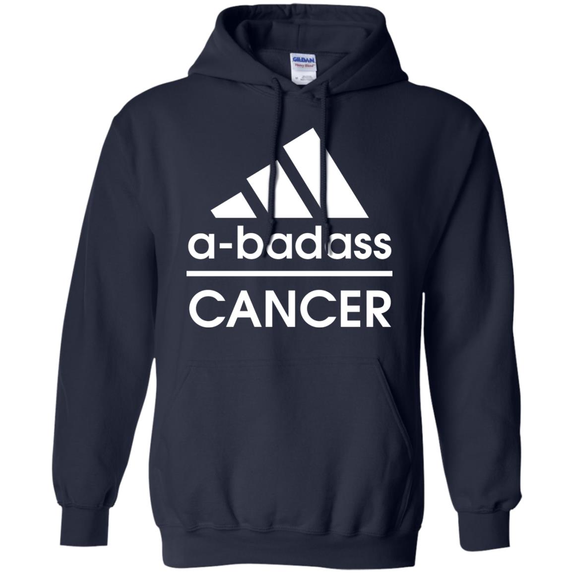 Abadass Cancer Shirt Navy