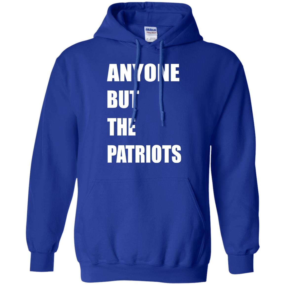 Anyone But The Patriots T-shirt Royal