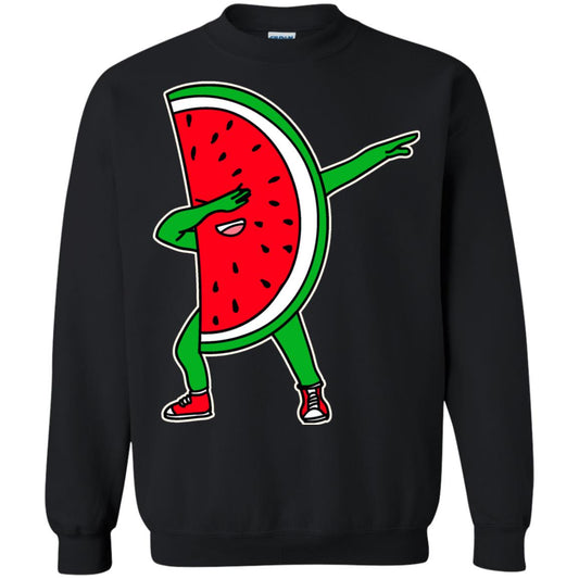 Dabbing Watermelon Shirt Black
