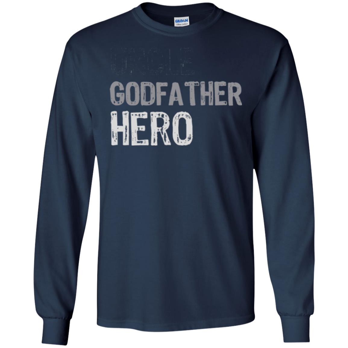Uncle T-shirt Uncle Godfather Hero Navy