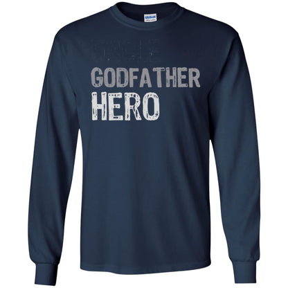 Uncle T-shirt Uncle Godfather Hero Navy
