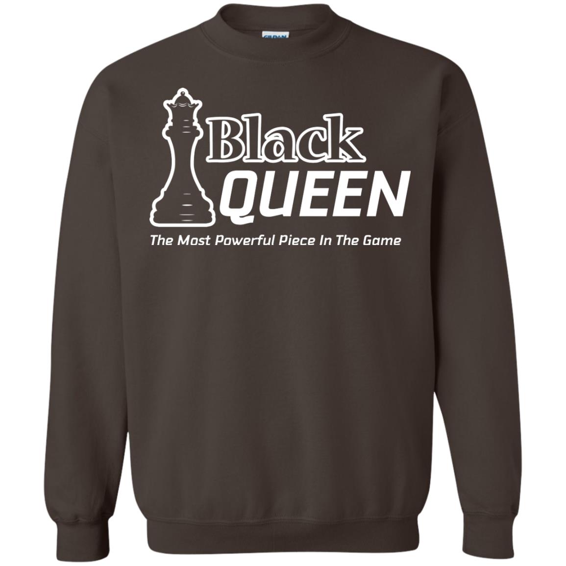 Black Queen Proud Black Woman African American T-shirt Dark Chocolate