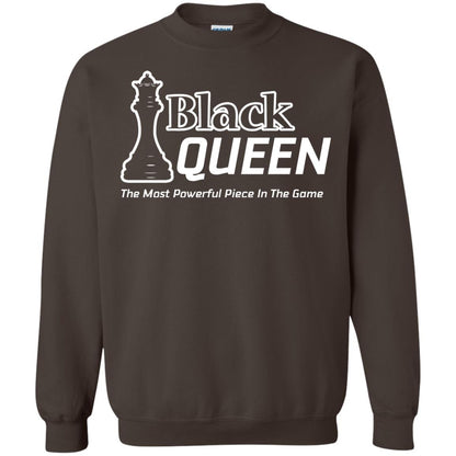 Black Queen Proud Black Woman African American T-shirt Dark Chocolate