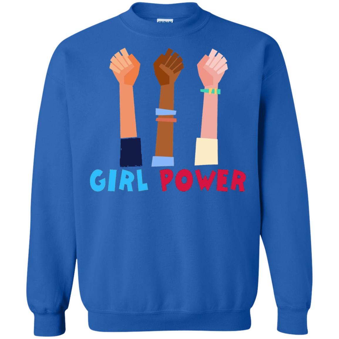 Great Feminist T-shirt Girl Power Royal