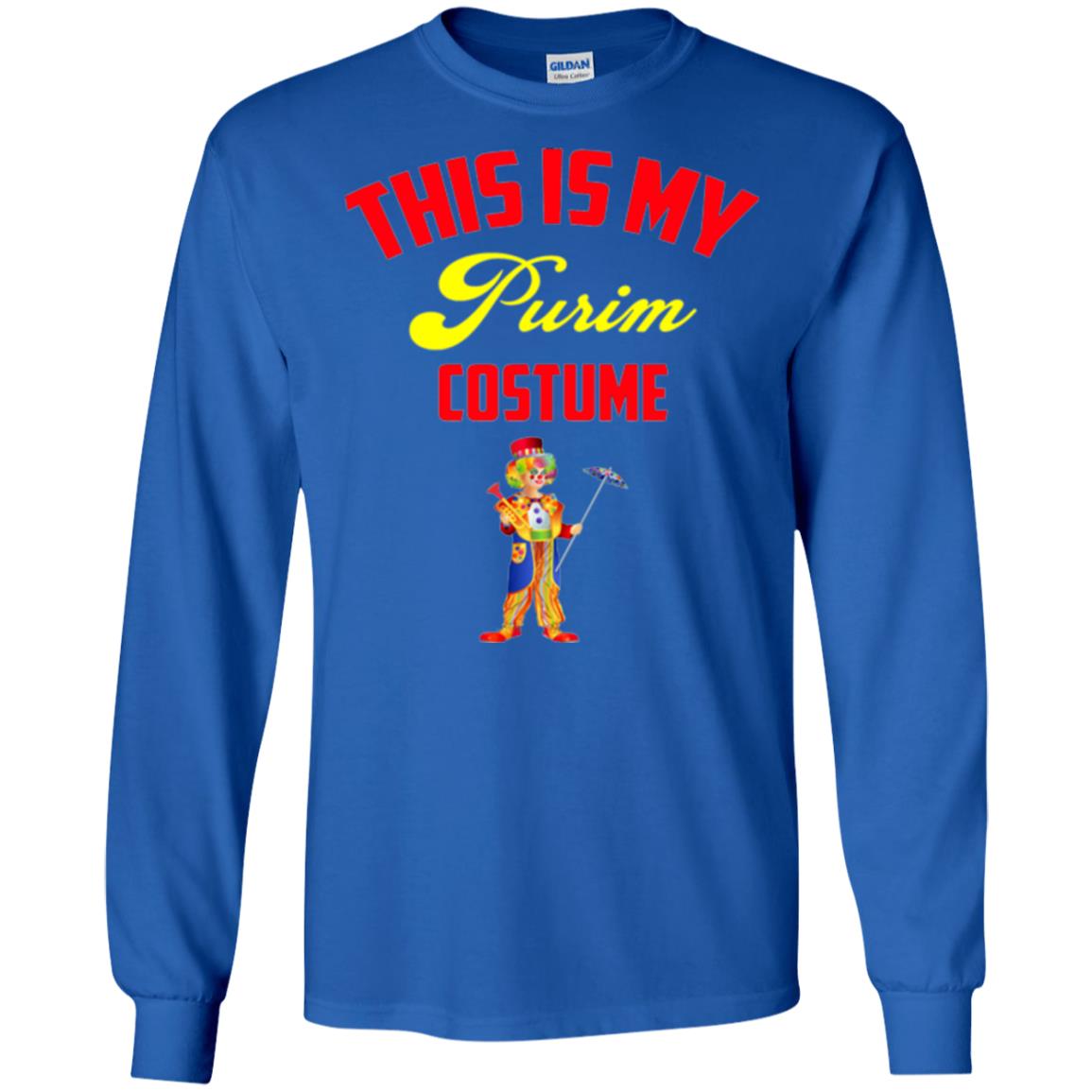 This Is My Purim Costume Purim Day T-shirt Royal