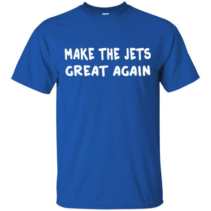 Make The Jets Great Again T-shirt Gift New York Football Fan Royal