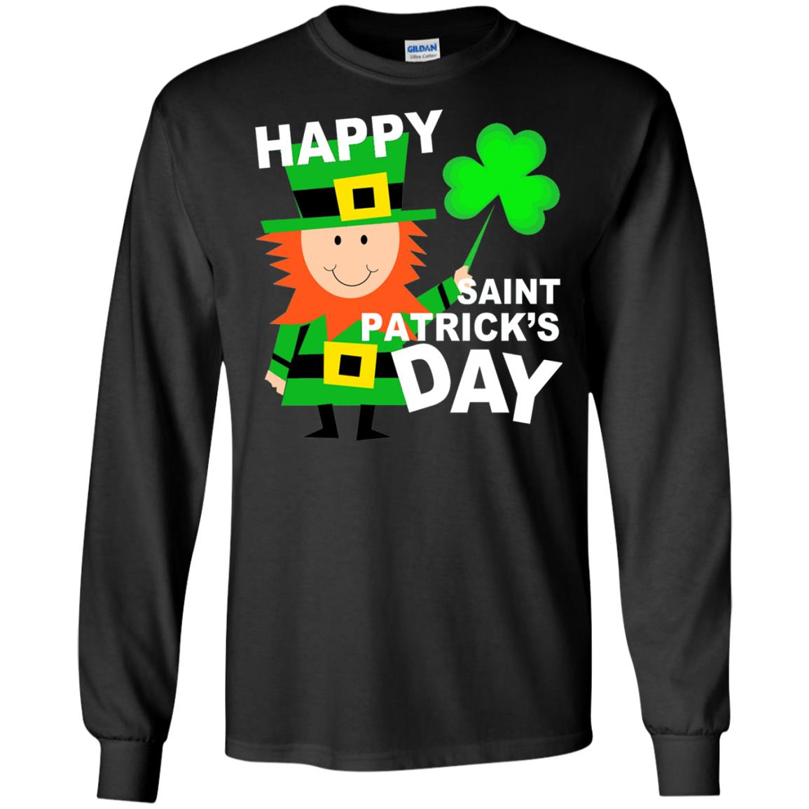 Teacher T-shirt St. Patrick's Day Black