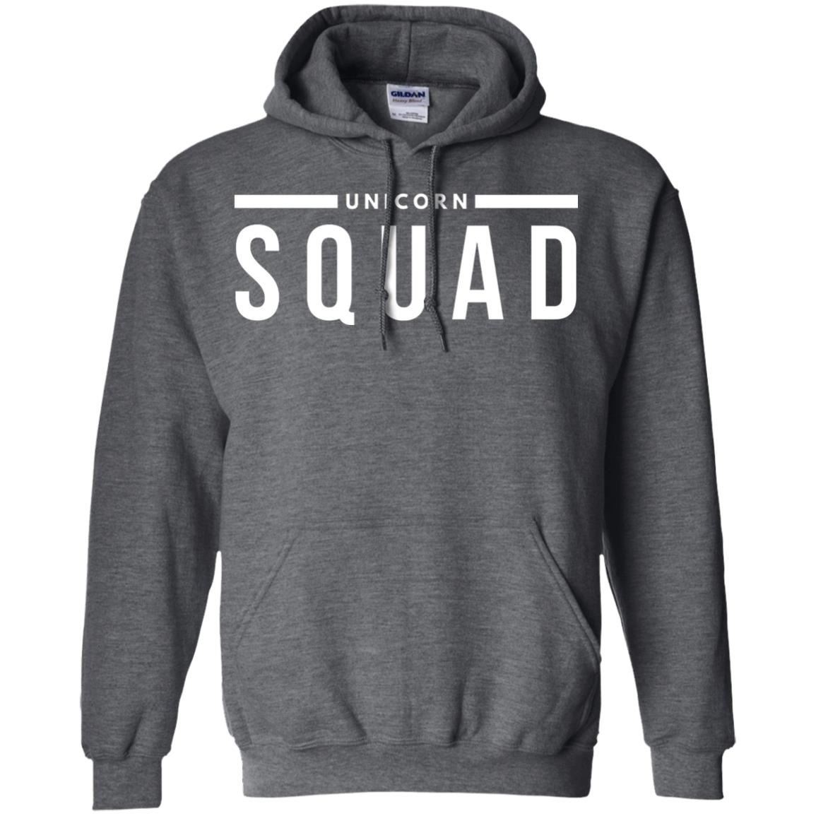 Funny Unicorn Squad Unicorn Lovers T-shirt Dark Heather