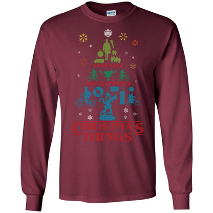Christmas Things Shirts Maroon
