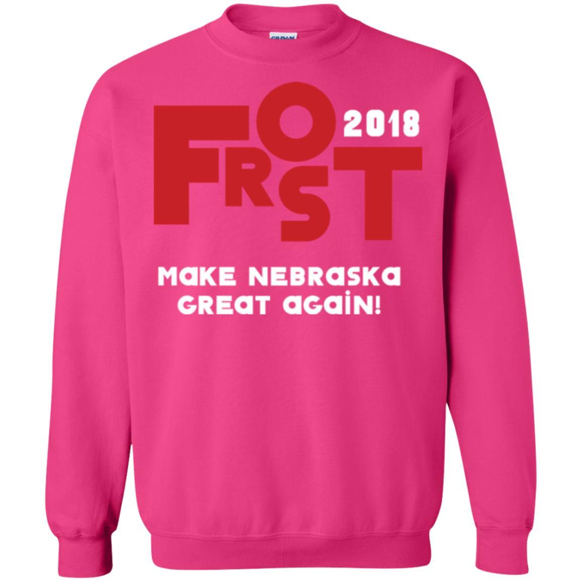 Frost 2018 Make Nebraska Great Again T-shirt Heliconia