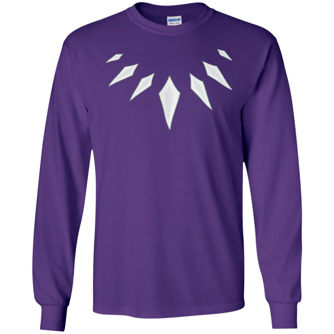 Necklace Movie Panther T-shirt Purple