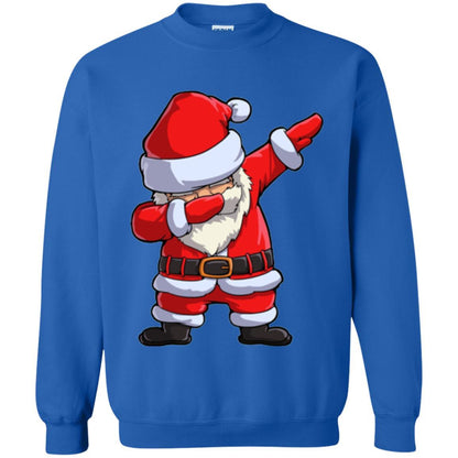 Christmas T-shirt Dabbing Santa Claus Royal