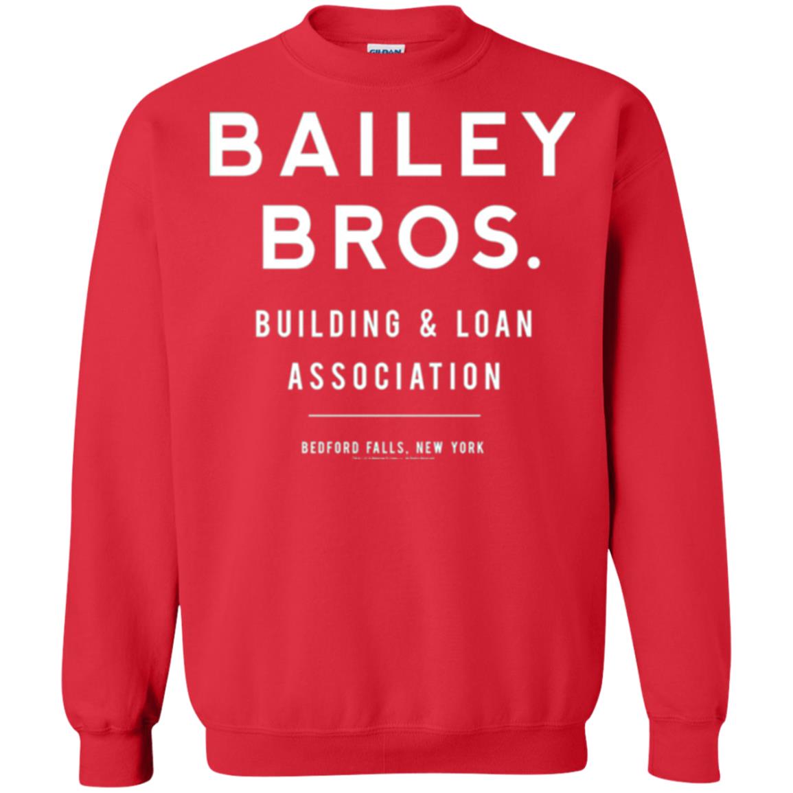 It_s A Wonderful Life Bailey Bros T-shirt Red