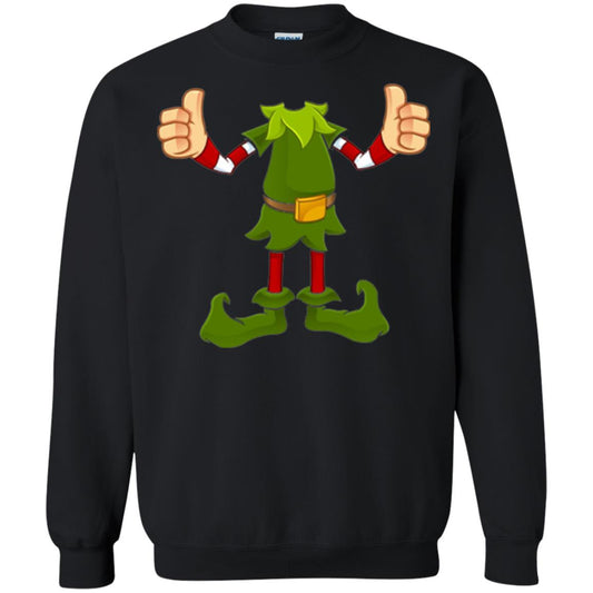 Chirstmas T-shirt Funny Elf Black