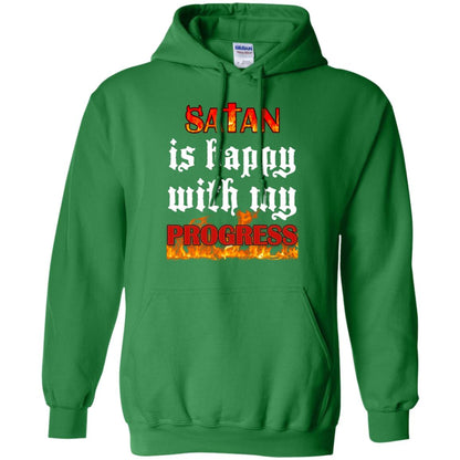 Santa Is Happy With My Progress Shirt Irish Green