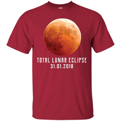 Total Lunar Eclipse Shirt 2018 Astronomy Gift Blood Moon Cardinal