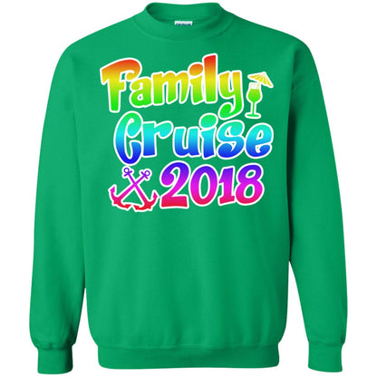 Family T-shirt Cruise 2018 Irish Green