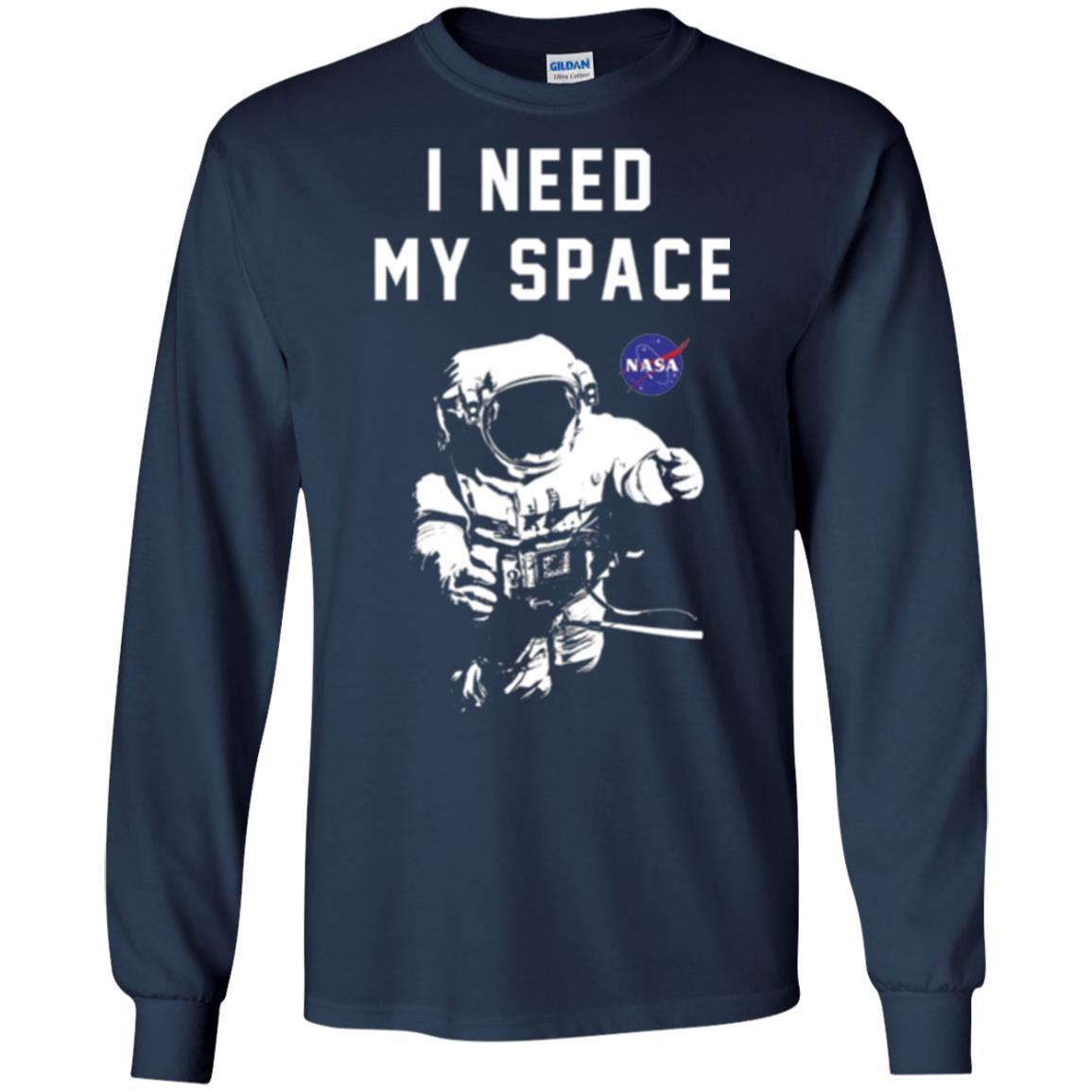 Astronaut T-shirt I Need My Space T-shirt Navy